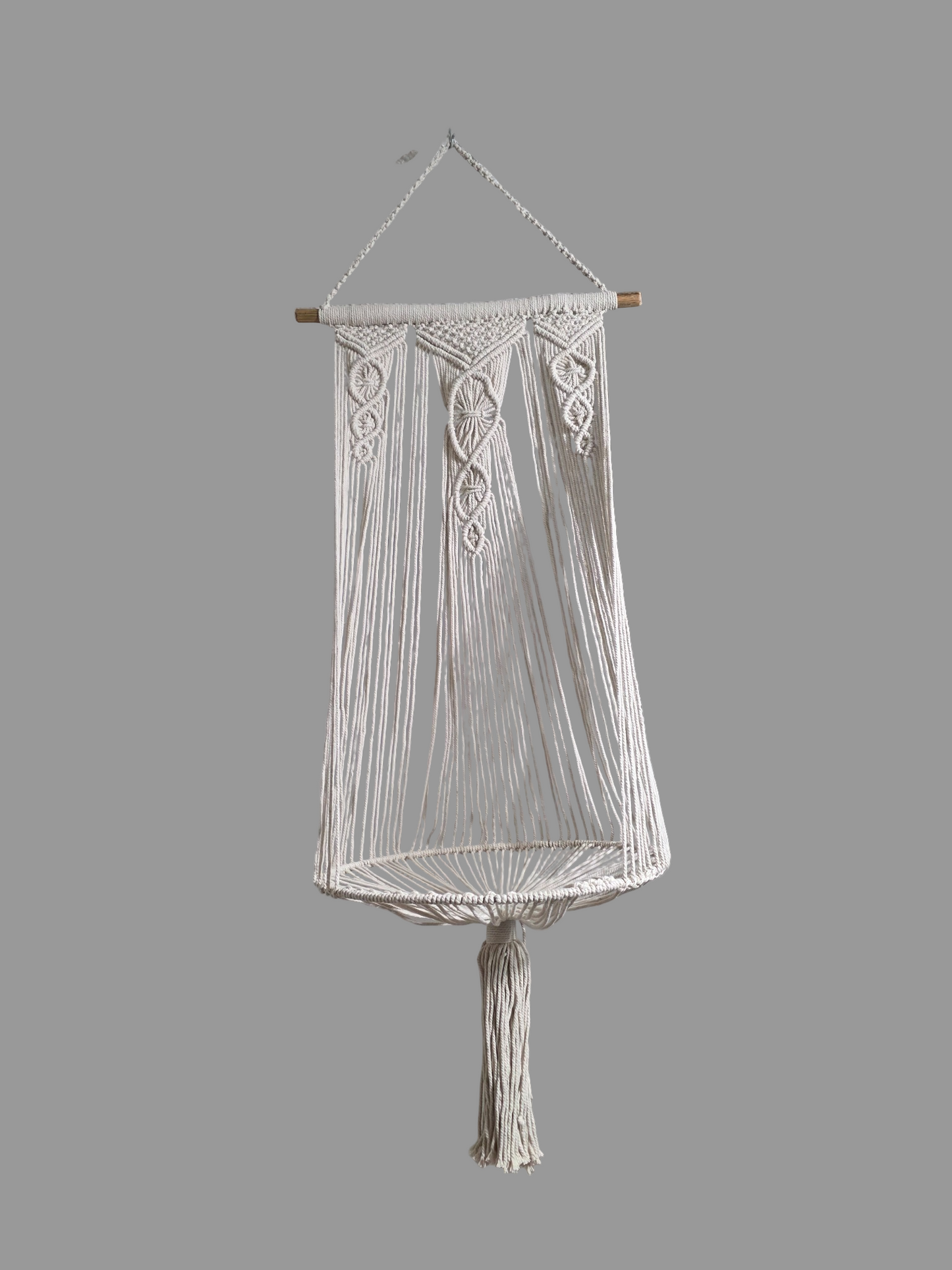 Macramé Hanging Cat Bed