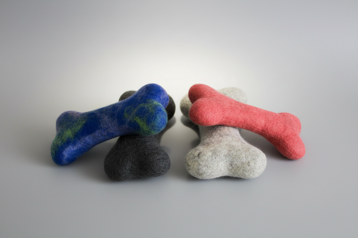 Felt Dog toy
