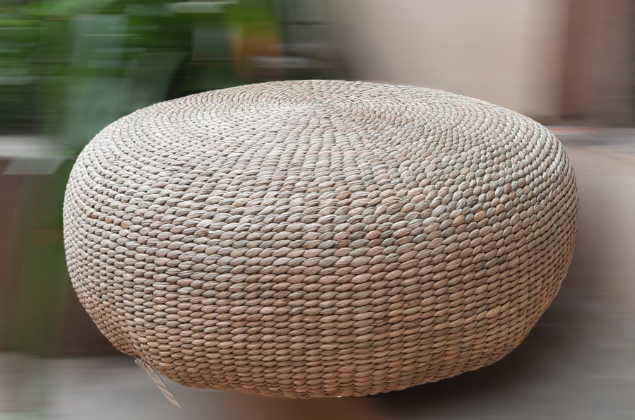 Rustic Pouf Ottoman